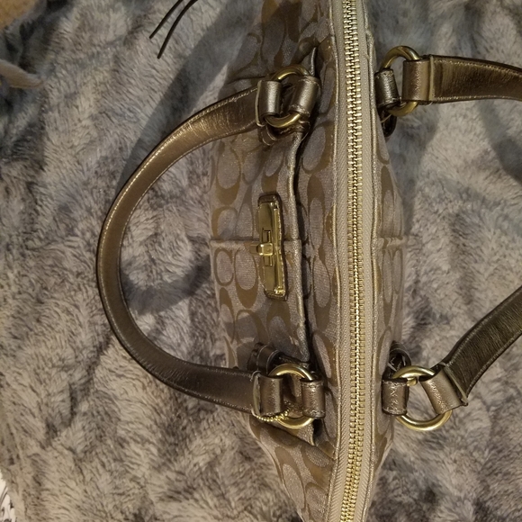 Coach New Chelsea patina satchel - Picture 10 of 16